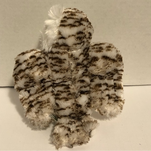 Wild Republic Spotted Snowy Owl Realistic Stuffed Animal Plush - Picture 2 of 3